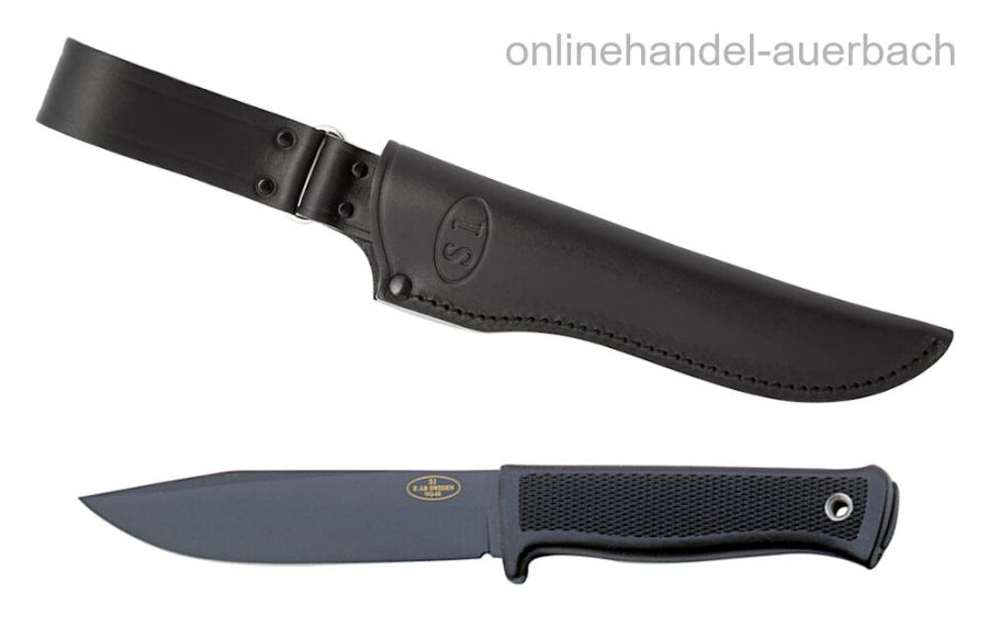 Fällkniven S1 Leather Black Messer